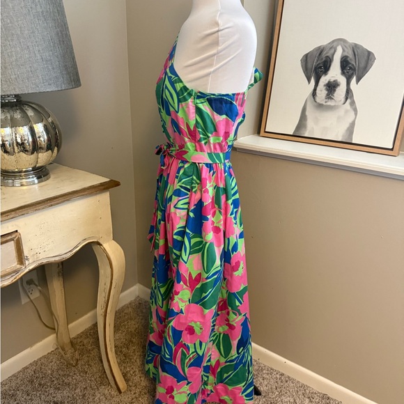 J. Crew Floral One-Shoulder Dress - Picture 7 of 11
